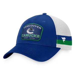 Fanatics Fundametal Structured Adjustable Hat - Vancouver Canucks
