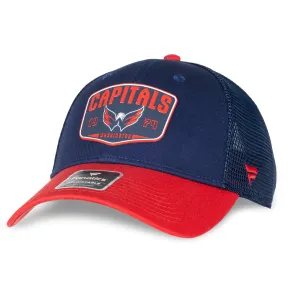 Fanatics One-Timer Cotton Structured Adjustable Mesh Hat - Washington Capitals