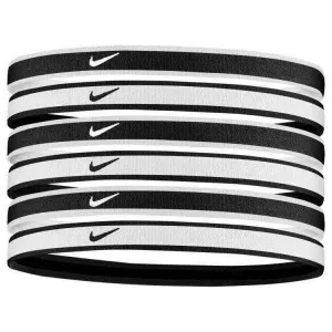 FASCE PER CAPELLI NIKE SWOOSH KIT 6 PEZZI ELASTICI FASCETTE TESTA