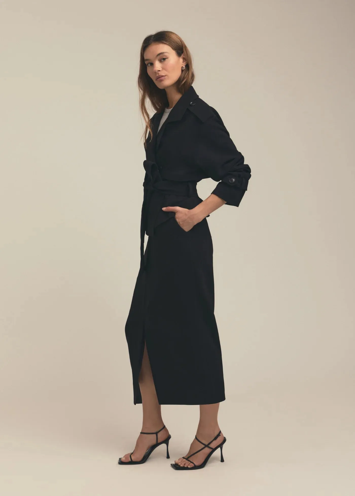 Favorite Daughter - The Cropped Charles Trench (Black)