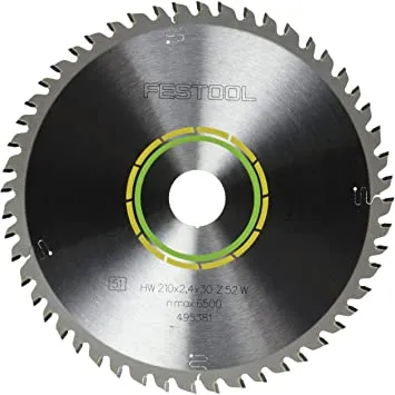 Festool 495381 Fine Tooth Saw Blade TS75 - 52T