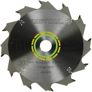 Festool 496305 Standard Ripping Blade TS55 - 12T