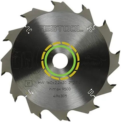 Festool 496305 Standard Ripping Blade TS55 - 12T