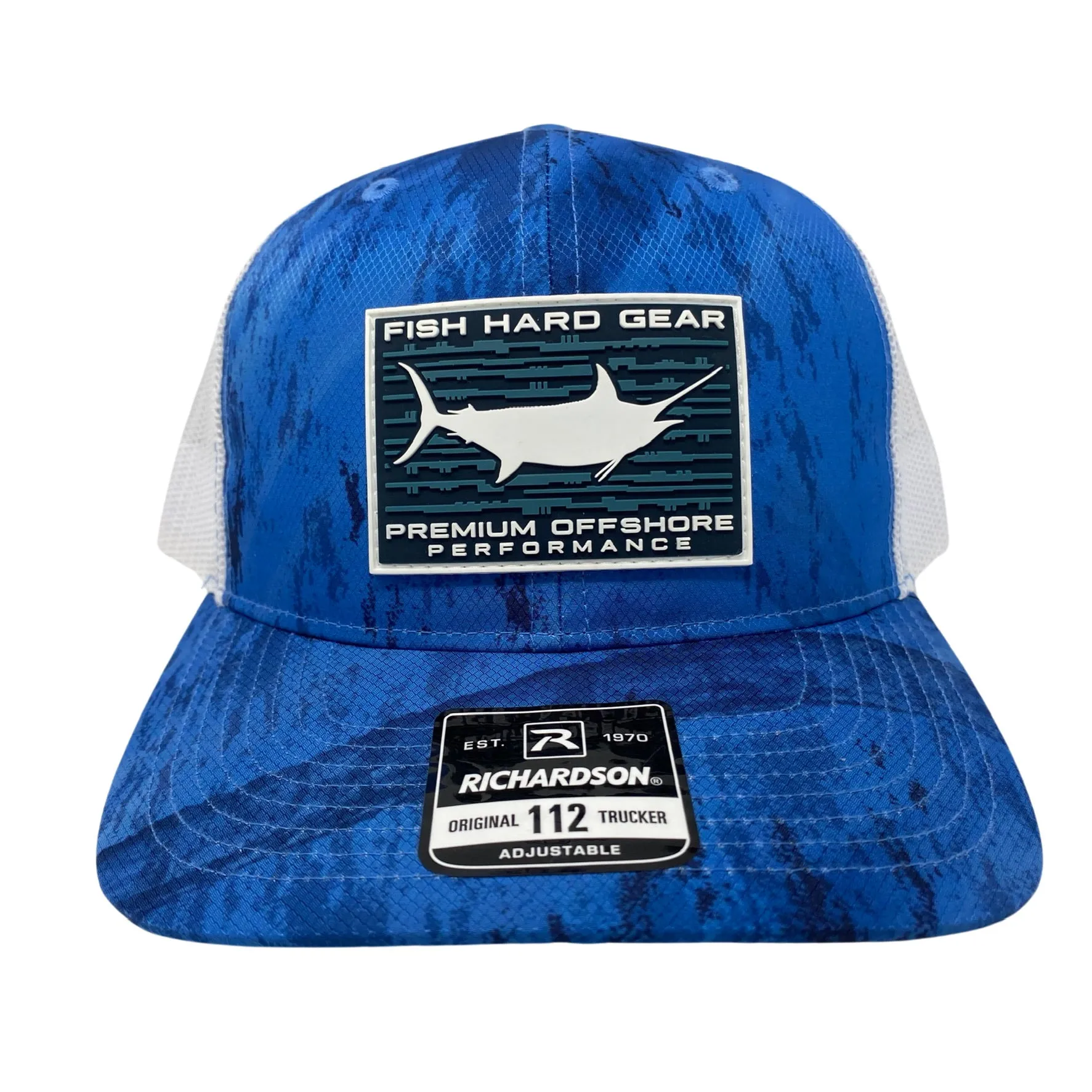 Fish Hard Gear Structured Trucker Hat - Limited Edition Rubber Patch