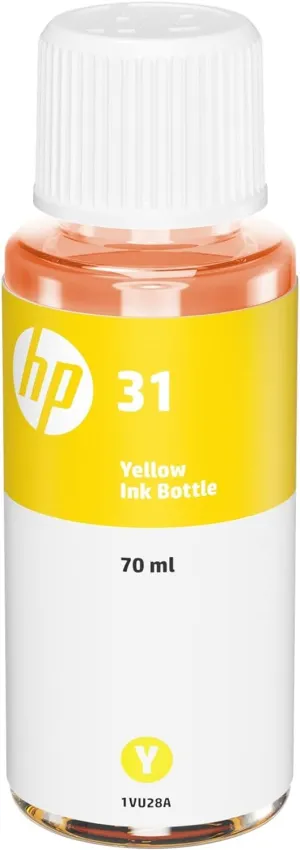 Flacone Inchiostro Originale HP 31 Giallo 70 ml
