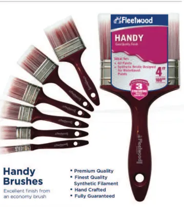 Fleetwood 2" Handy Paint Brush