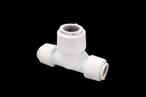 FloPlast FloFit  22mm x 22mm x 28mm Reducing Tee