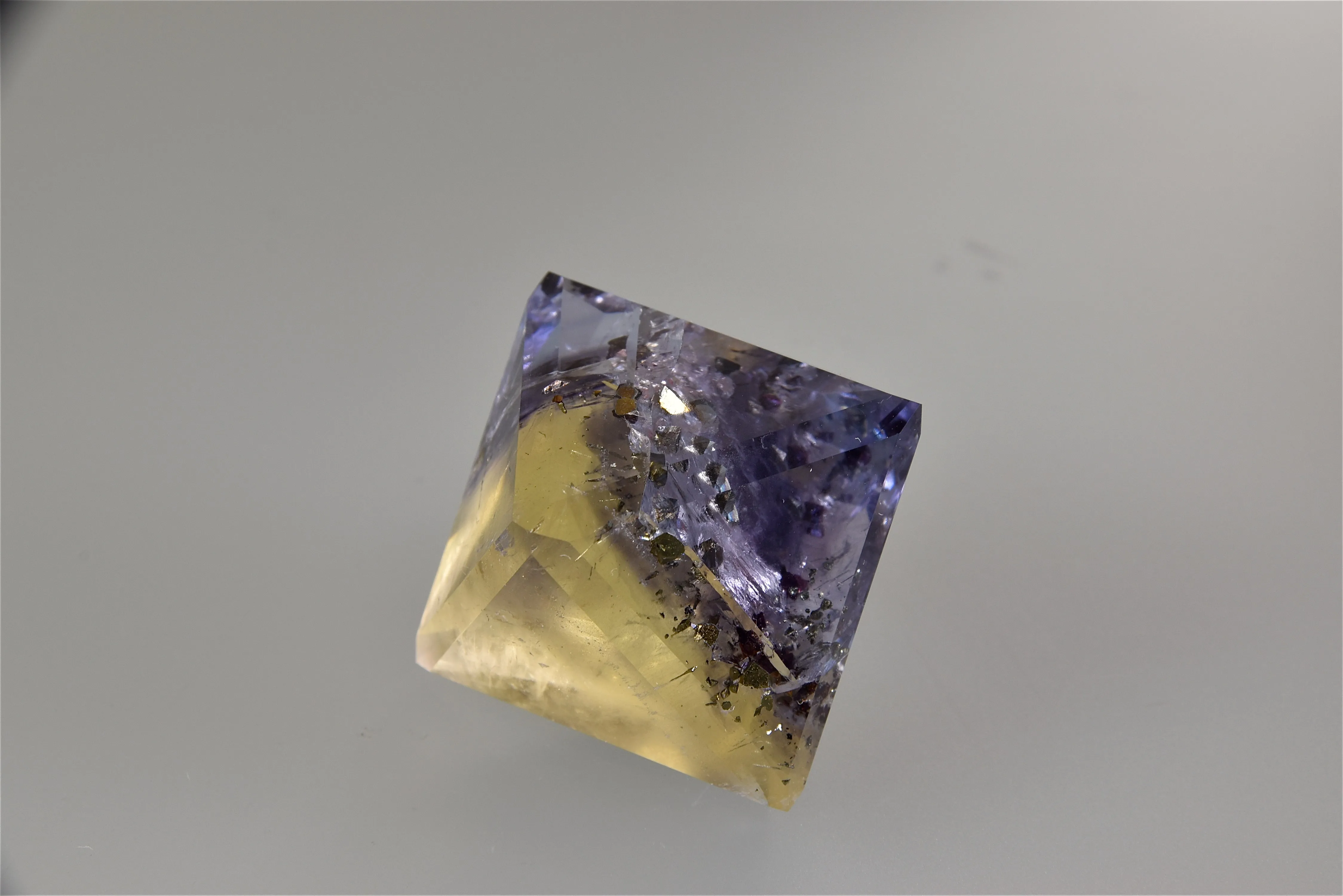 Fluorite, Denton Mine, Harris Creek District, Southern Illinois 2.5 cm on edge $185. Online 10/19