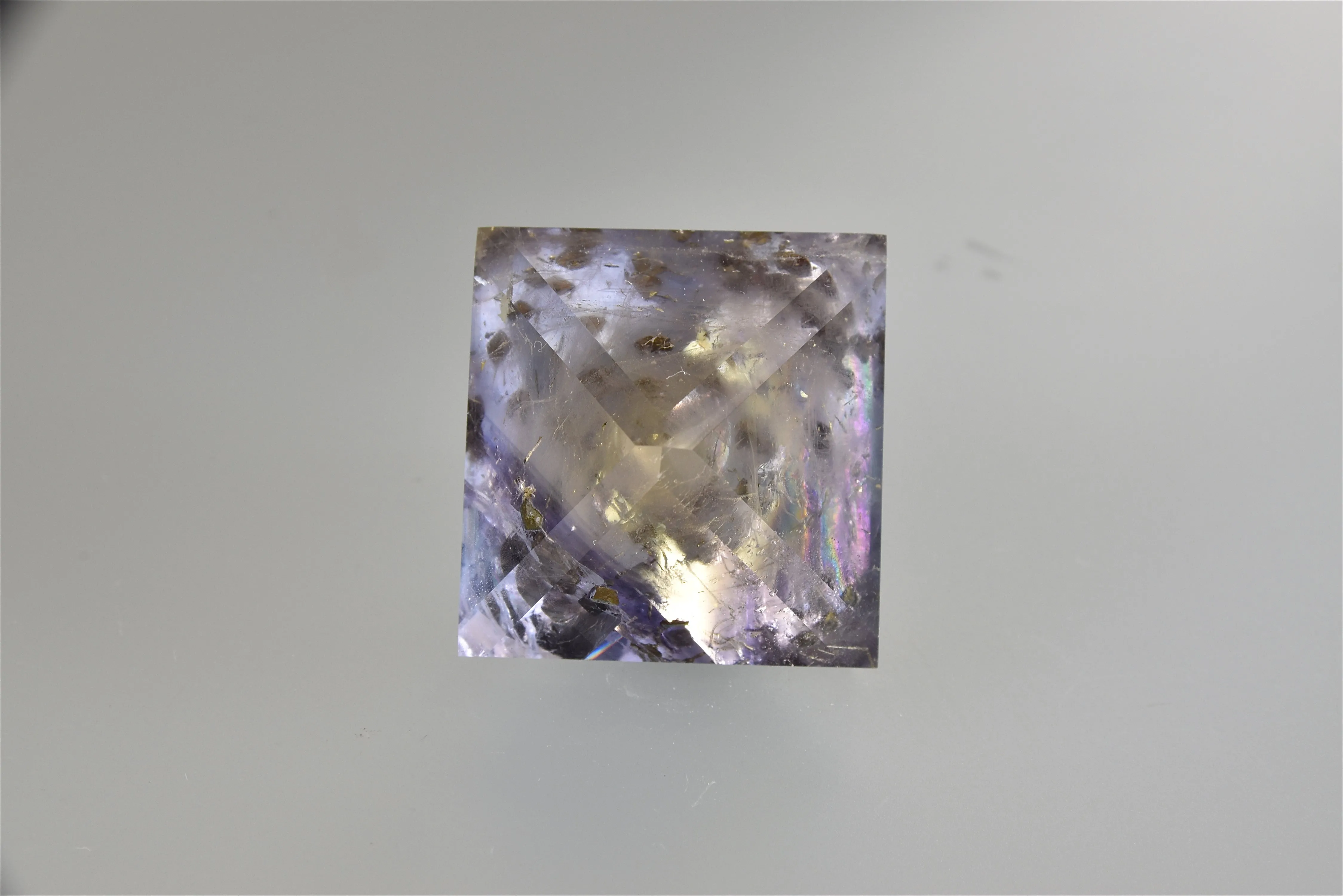 Fluorite, Denton Mine, Harris Creek District, Southern Illinois 2.5 cm on edge $185. Online 10/19