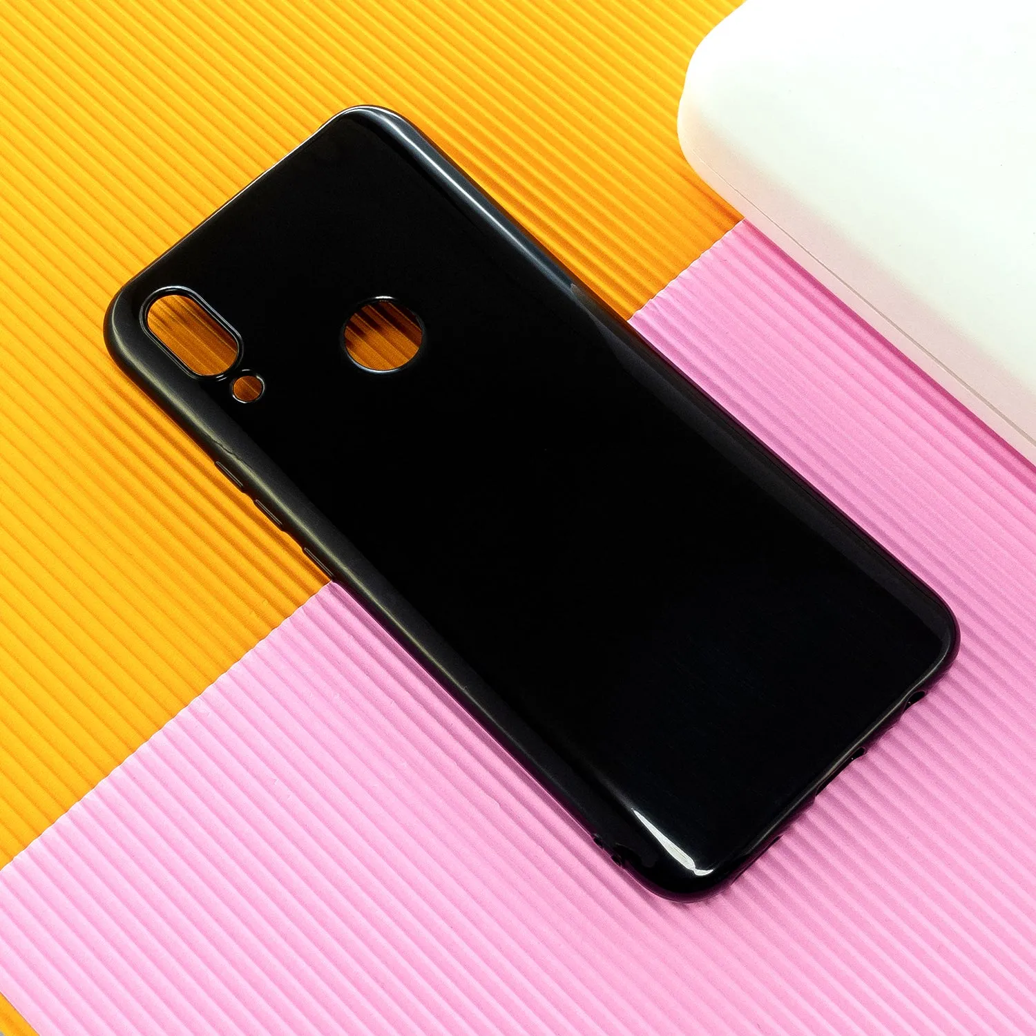 For HUAWEI Honor 10 Lite/P Smart/P Smart-Z 2019 Cellphone Shell Simple Profile Soft TPU Phone Case  Sakura pink