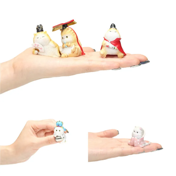 Forbidden City Royal Cat Ming Dynasty Miniature Figurine Series (set of 9)