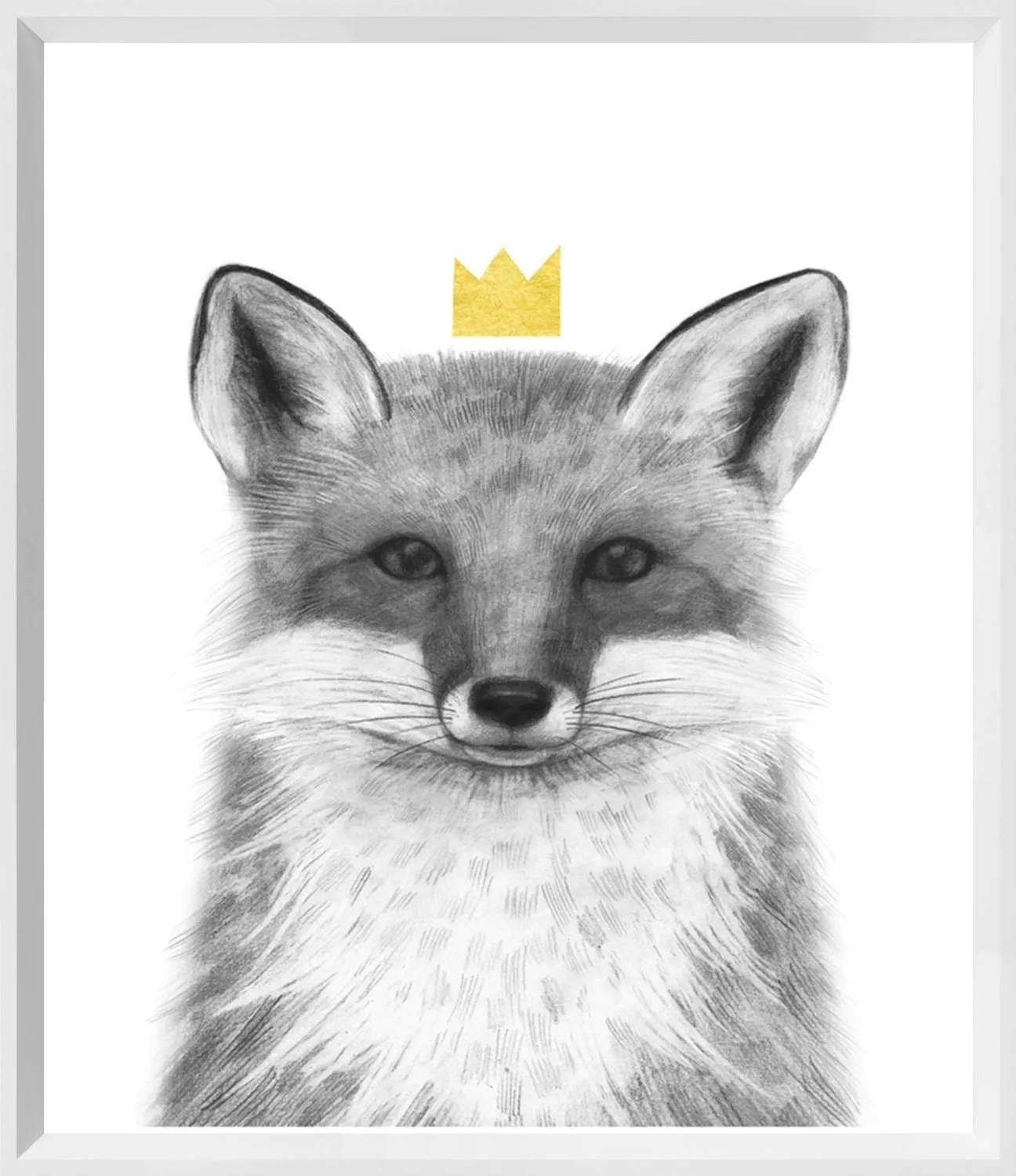 Fox with Crown