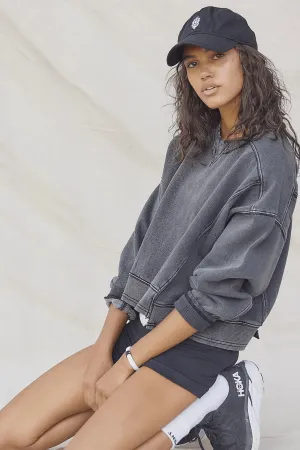 Free People: Intercept Pullover in Black