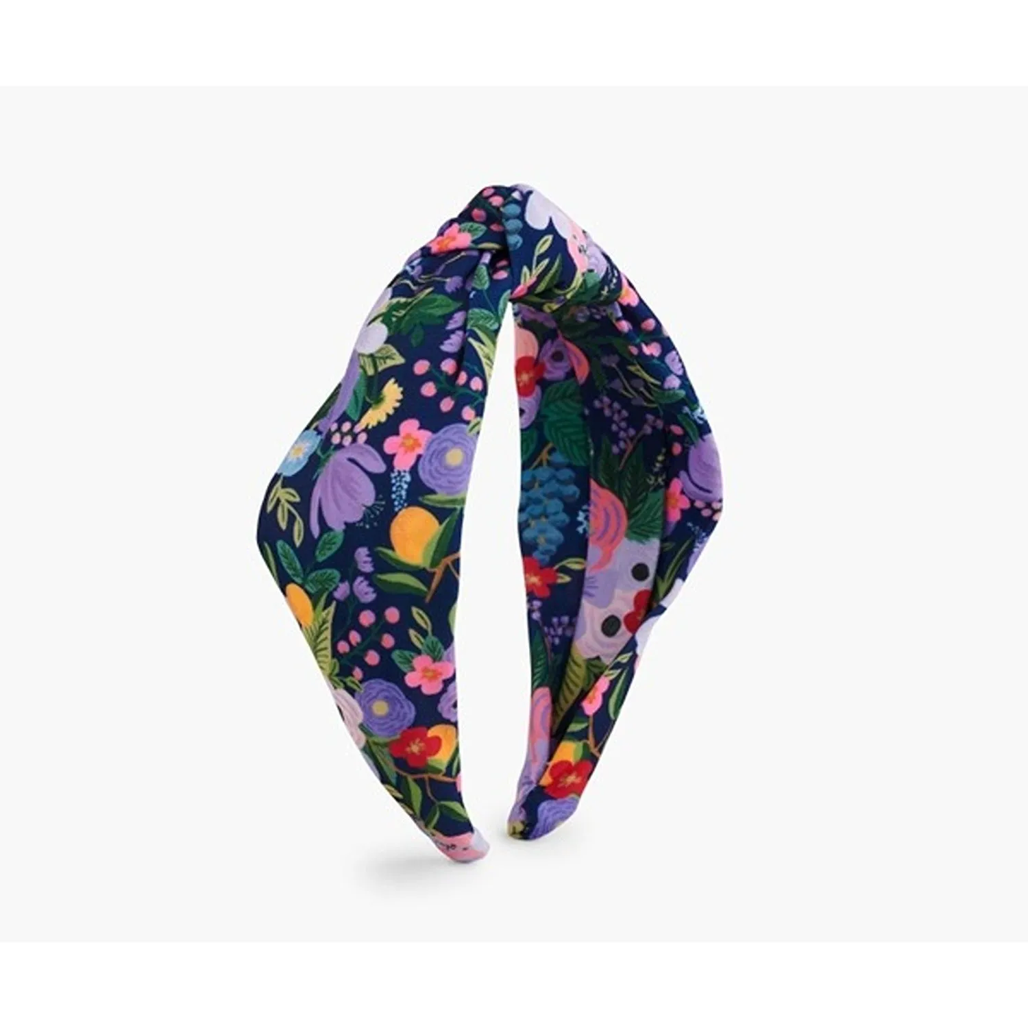 Garden Party Violet Knotted Headband