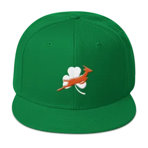 Gazelle Shamrock Snapback Hat