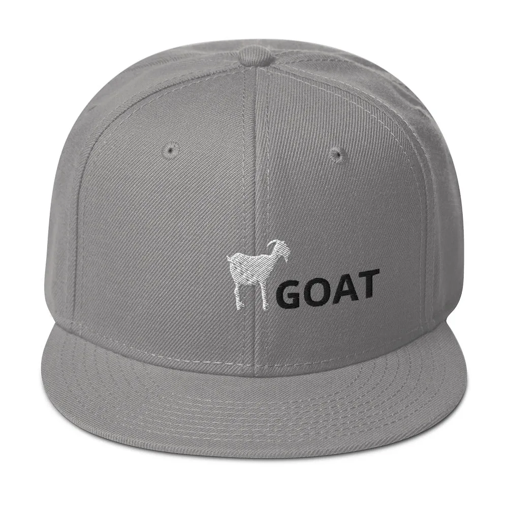 GOAT Snapback Hat
