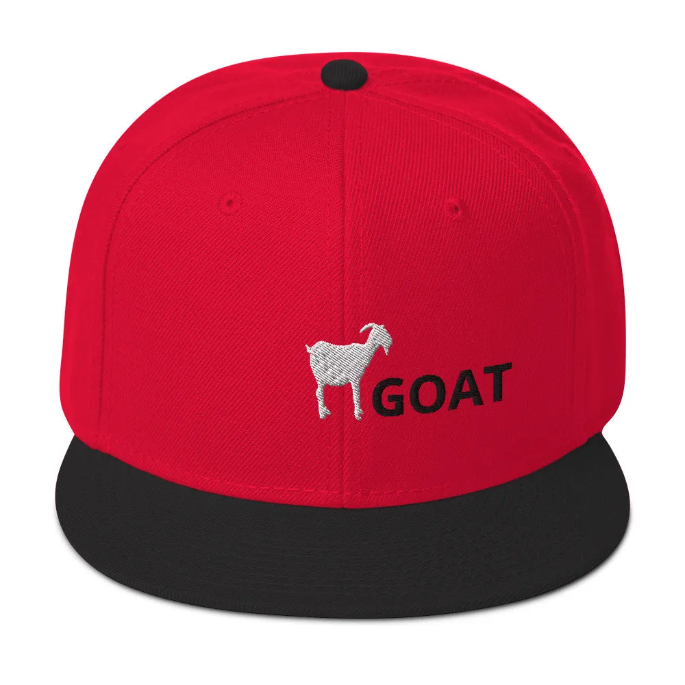 GOAT Snapback Hat