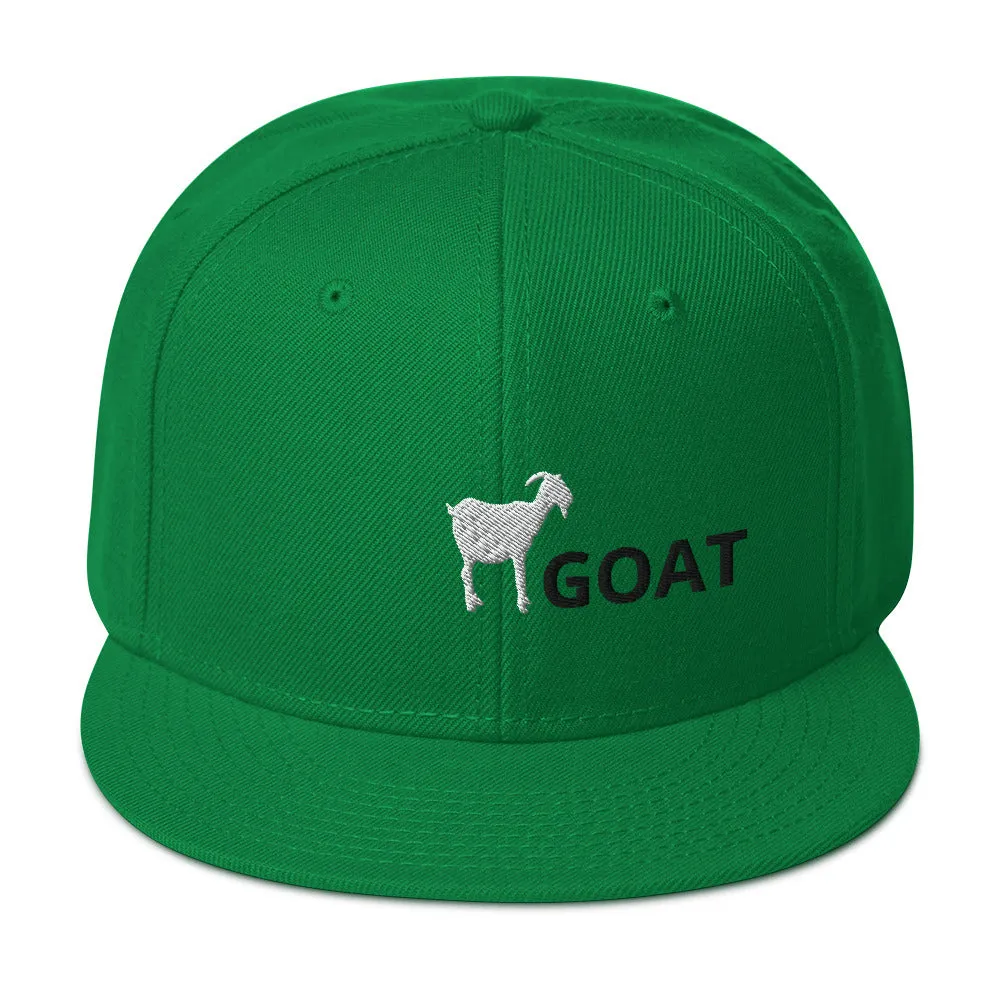 GOAT Snapback Hat