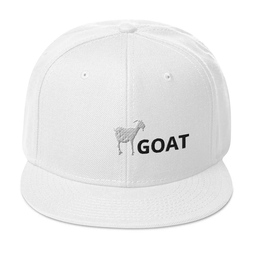GOAT Snapback Hat