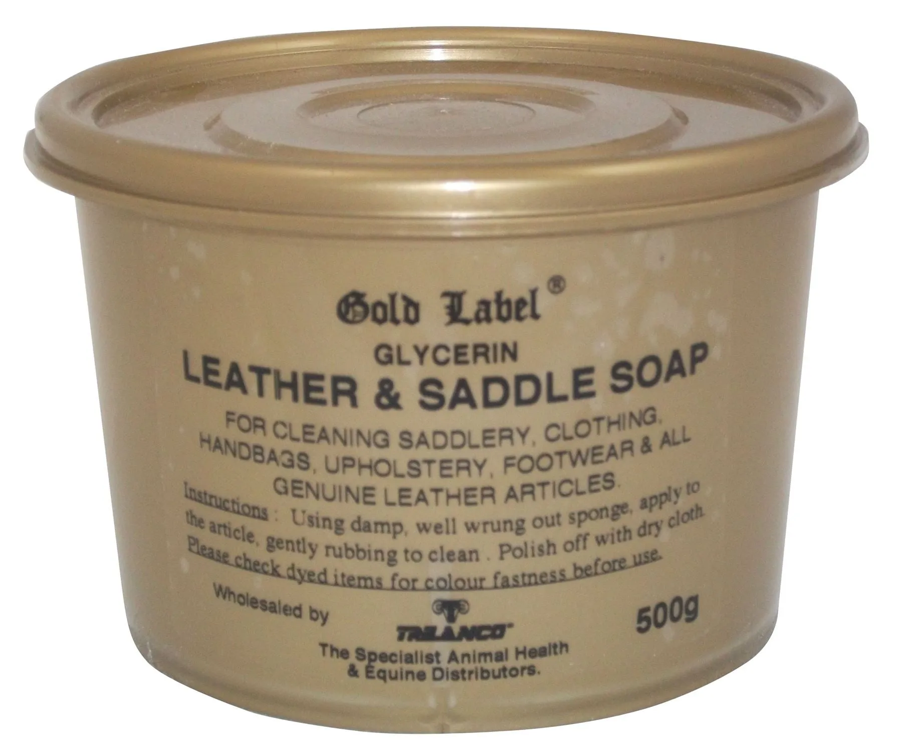 Gold Label Glycerin Leather & Saddle Soap