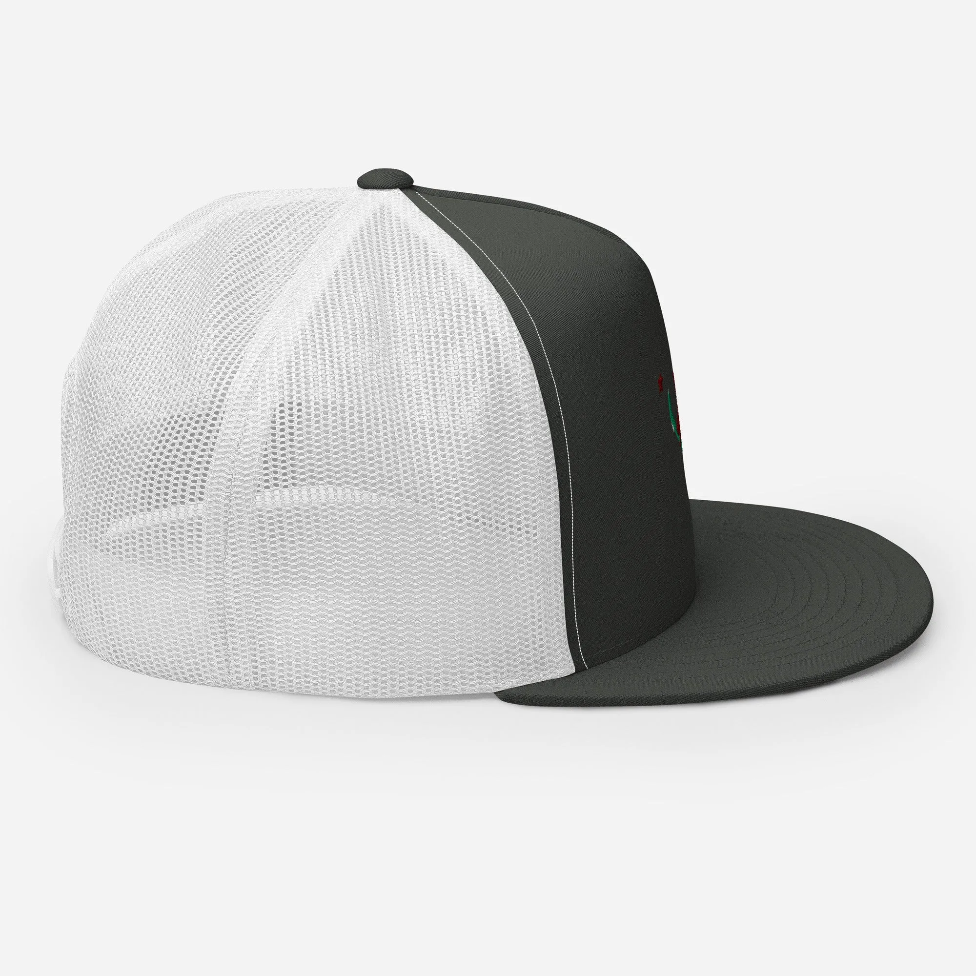 Goldie the Grizzly Boarding Trucker Cap
