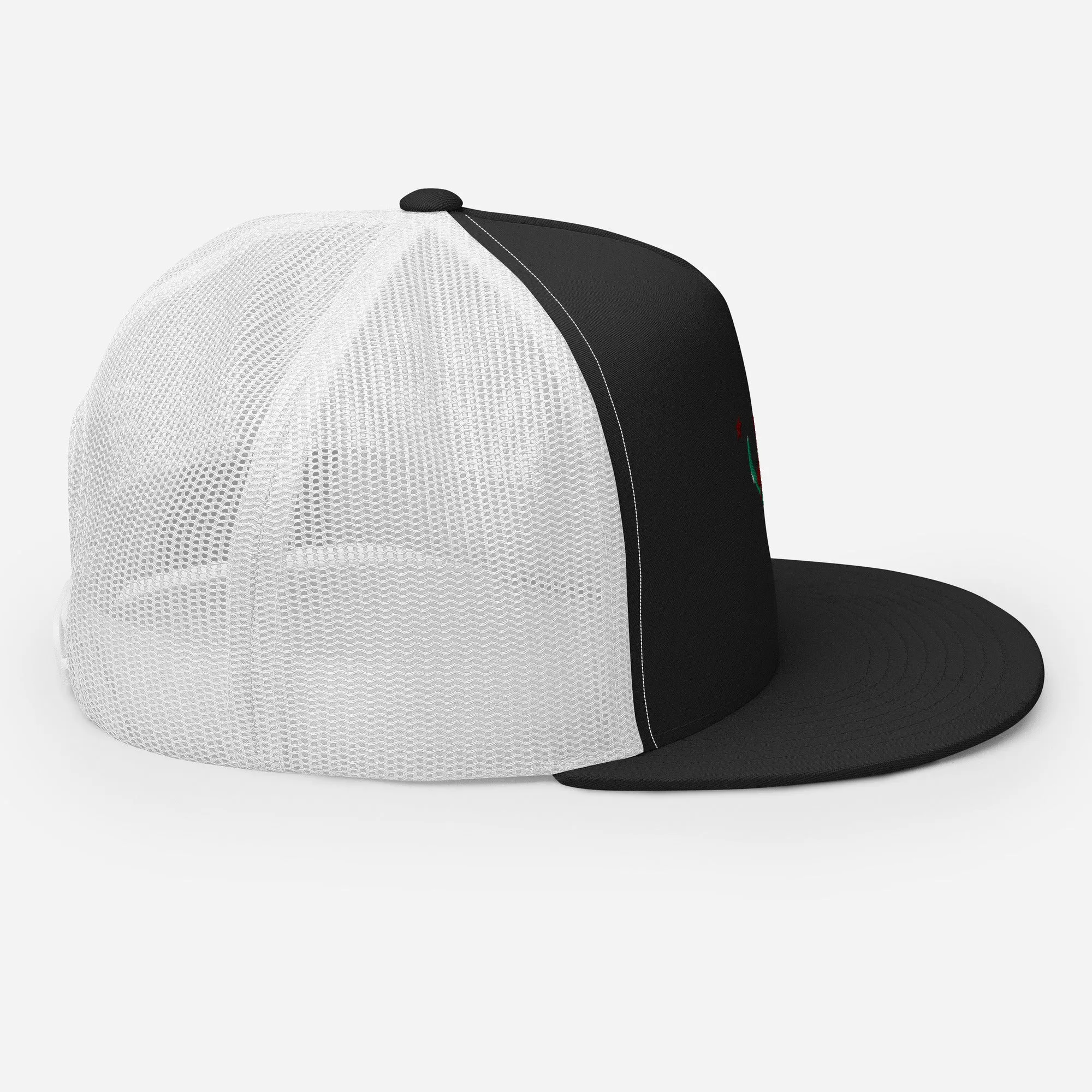 Goldie the Grizzly Boarding Trucker Cap