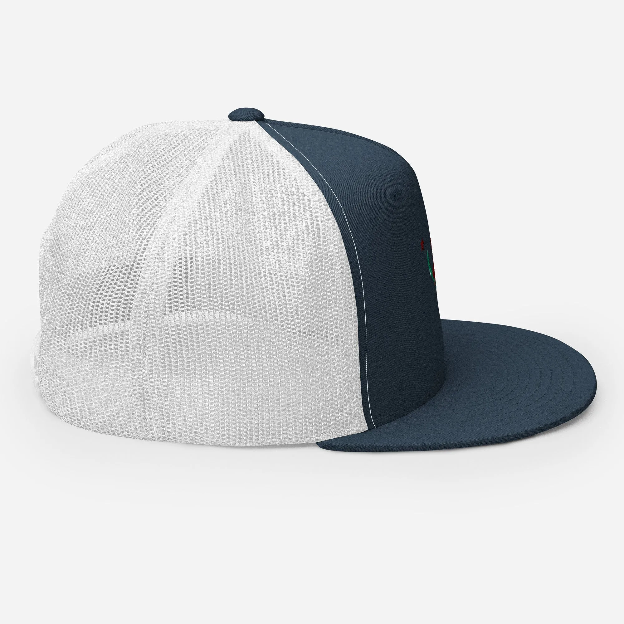 Goldie the Grizzly Boarding Trucker Cap