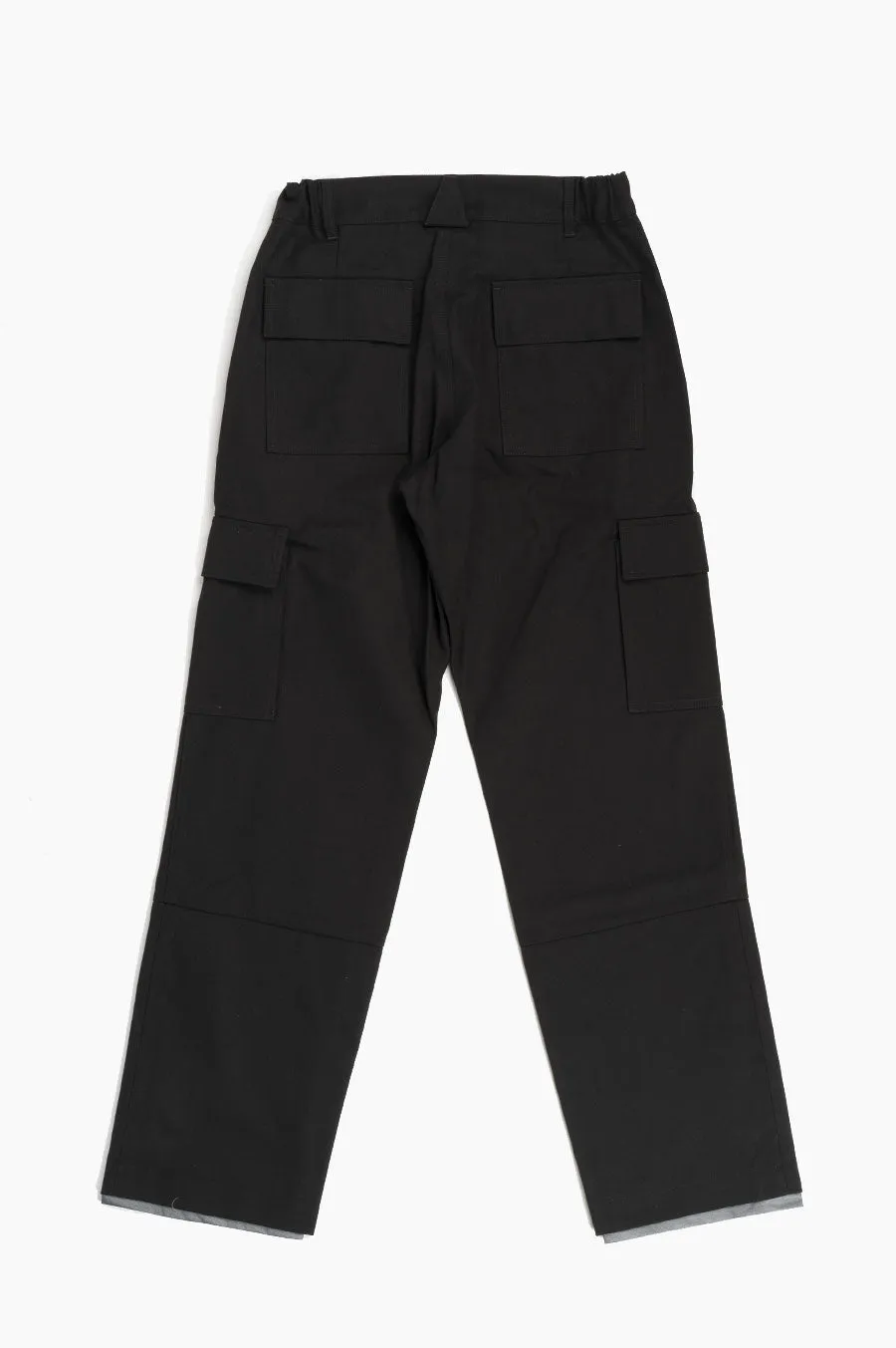GR10K LOPMAN SHANK STRUCTURED PANT BLACK
