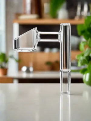 GRAV® 10mm Male Angled Quartz Banger - 90°