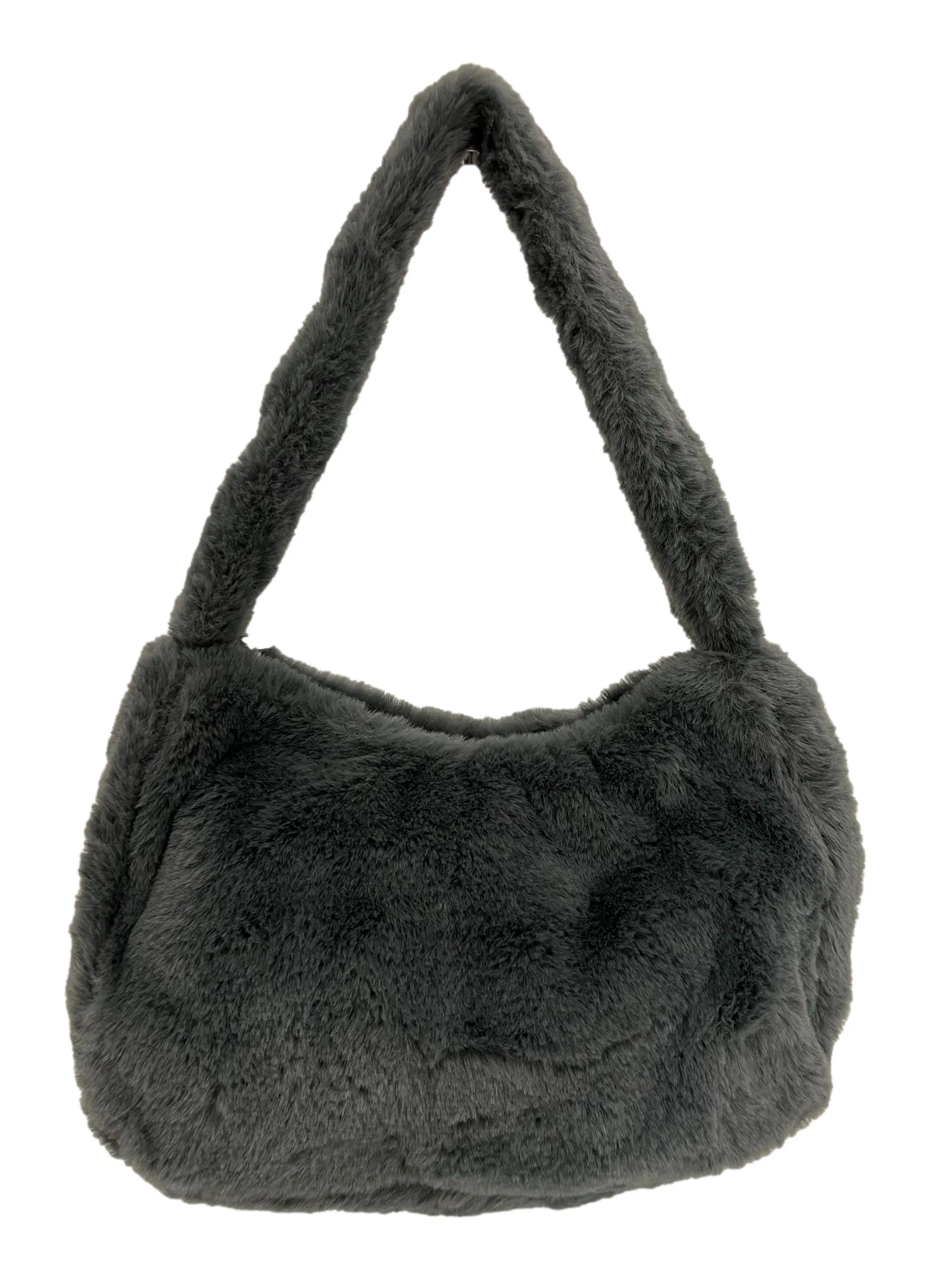 Grey Maomao Furry Bag