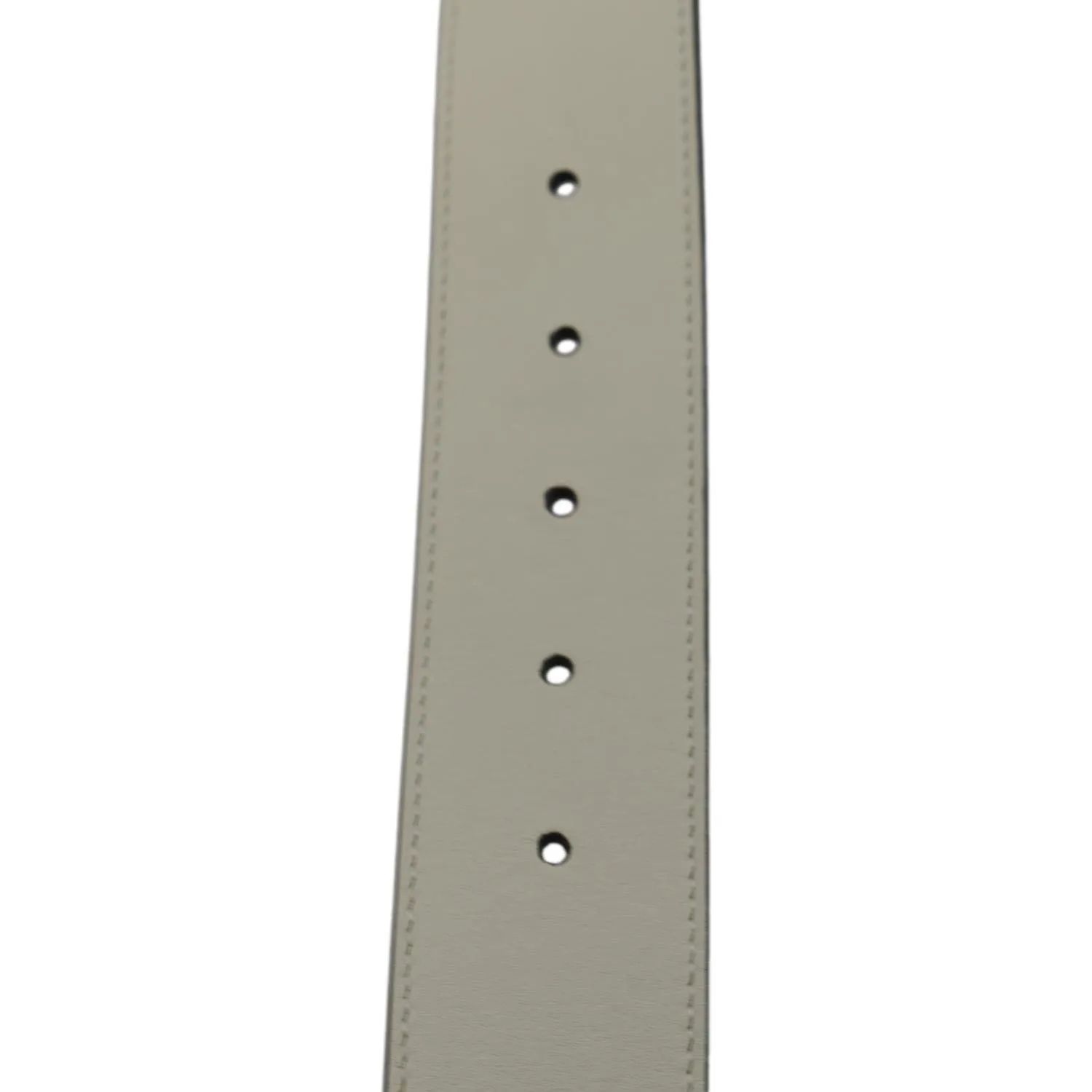 GUCCI Double G buckle Marmont Leather Belt Off White 400593 Size 70/28
