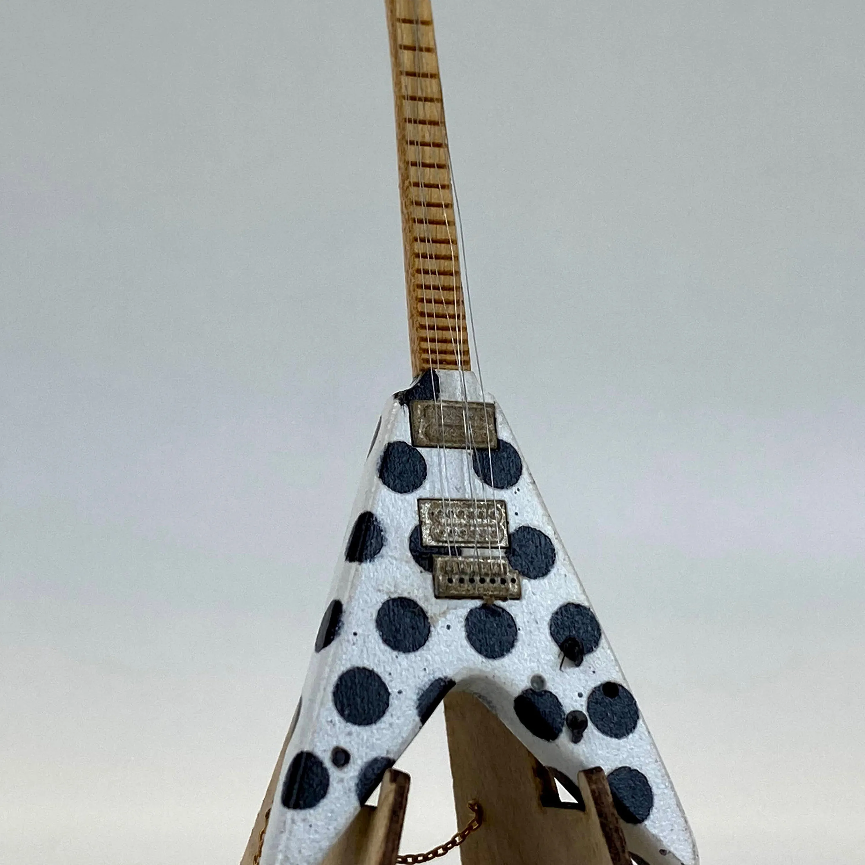 GUITAR:  Randy Rhodes Flying V Electric Guitar