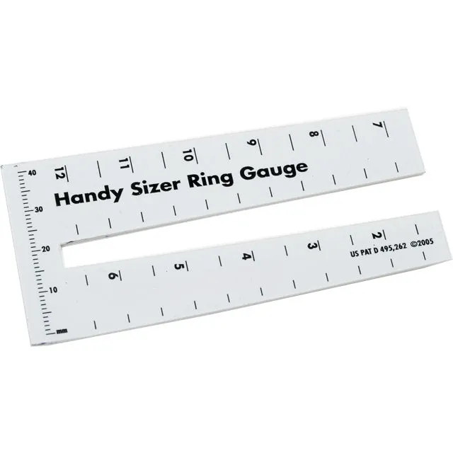 Handy At-home Sizer Ring Gauge