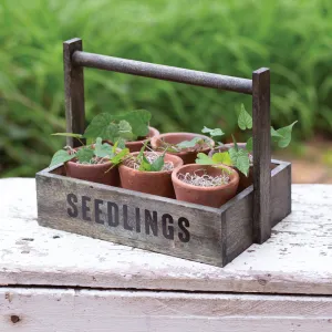 Handy Caddy for Garden Seedling Pots