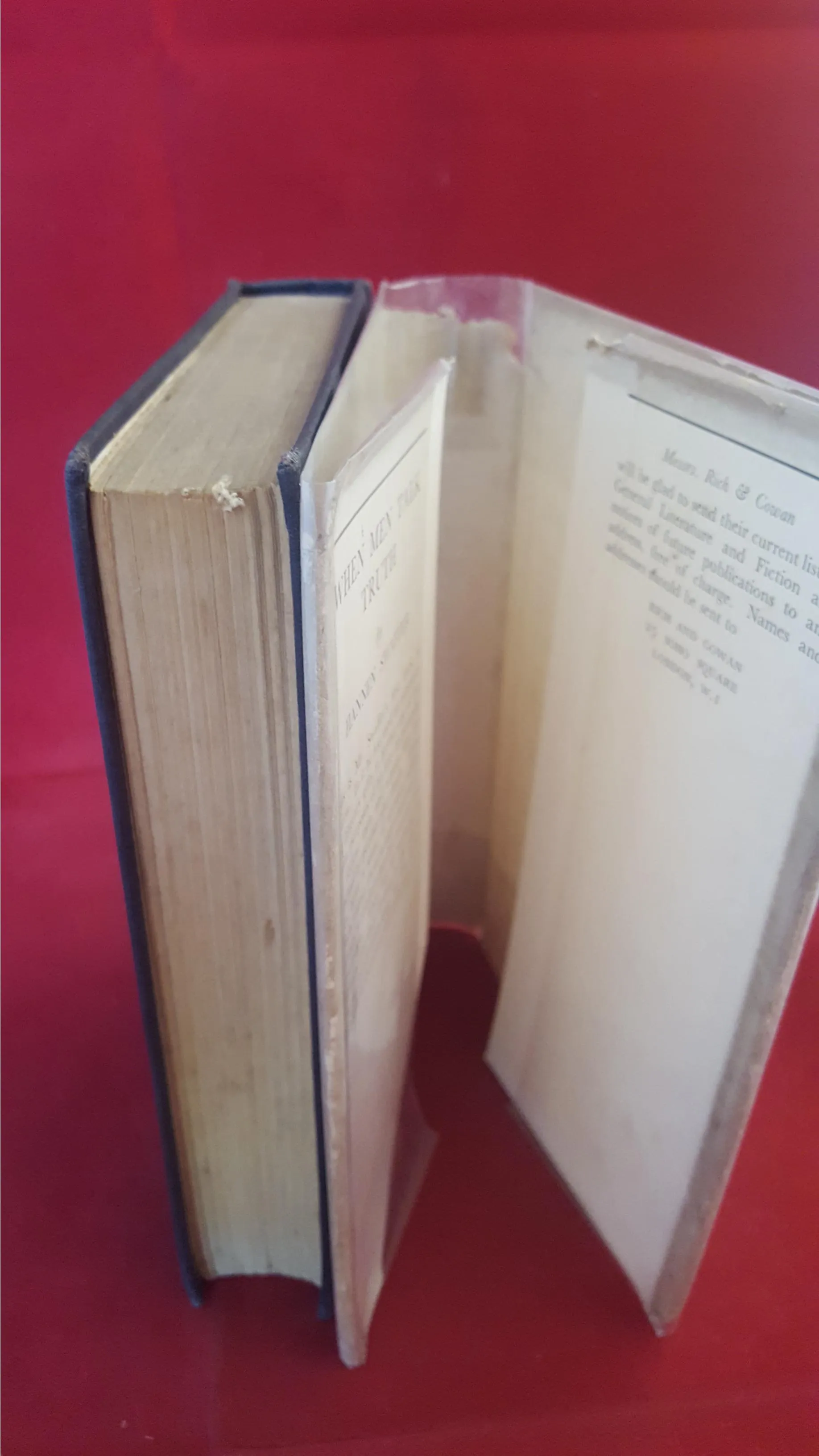 Hannen Swaffer - When Men Talk Truth, Rich & Cowan, 1934, 1st