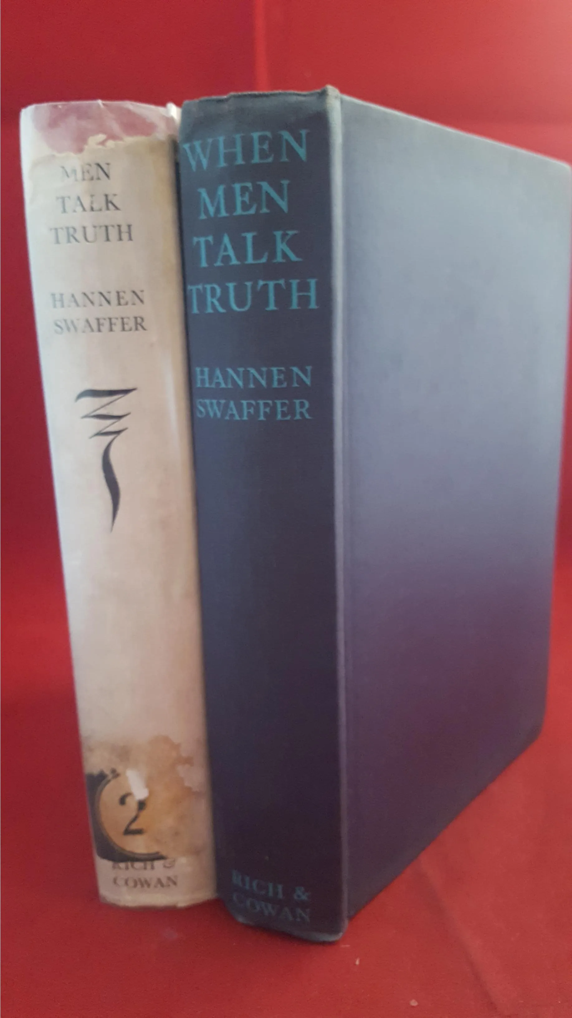 Hannen Swaffer - When Men Talk Truth, Rich & Cowan, 1934, 1st