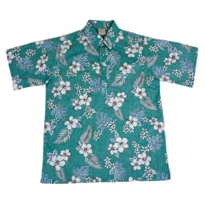 Haole Hibiscus Pullover (Jade)