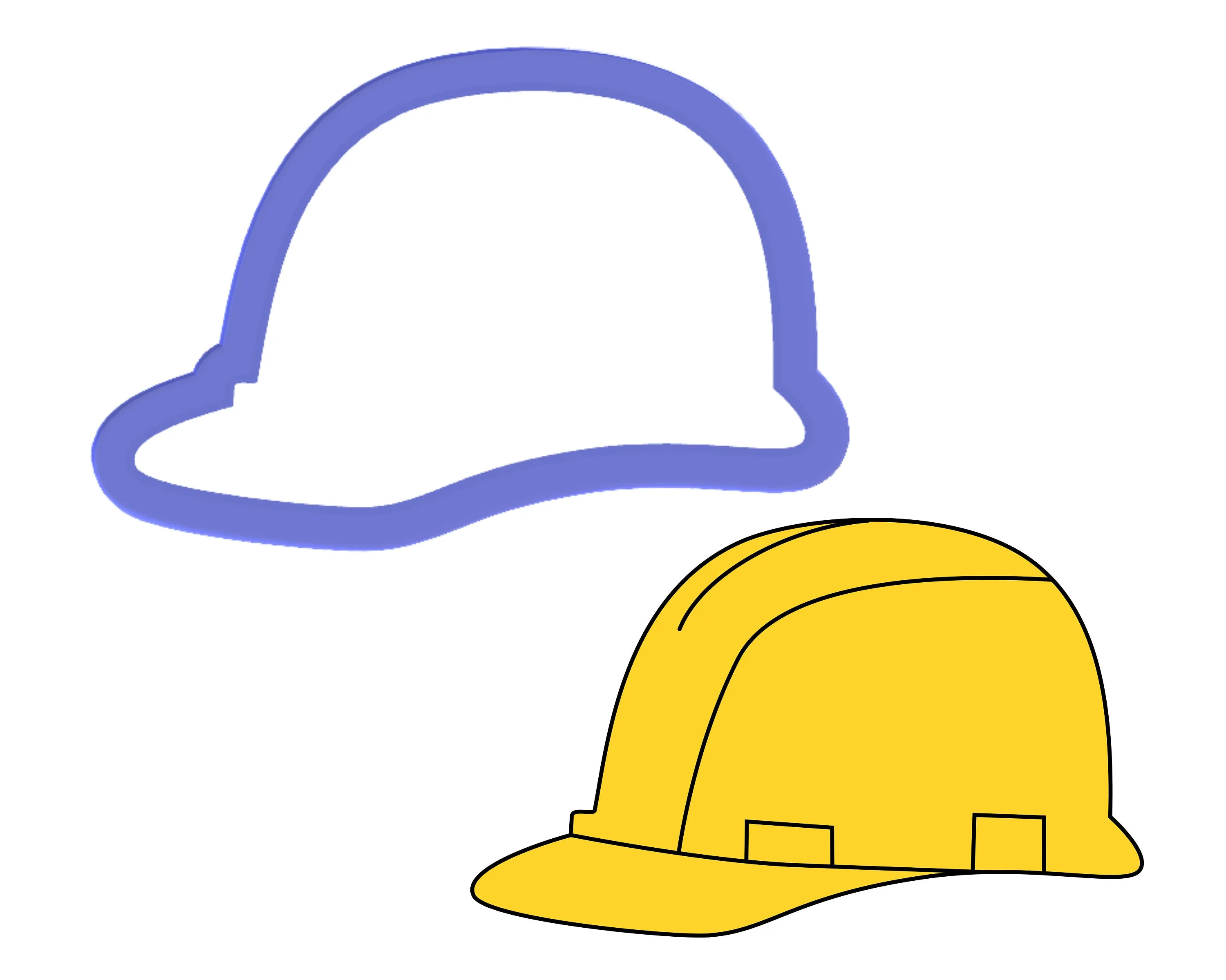 Hard Hat Cookie Cutter