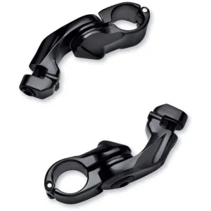 Harley-Davidson® Adjustable Highway Peg Mounting Kit - Angled Black