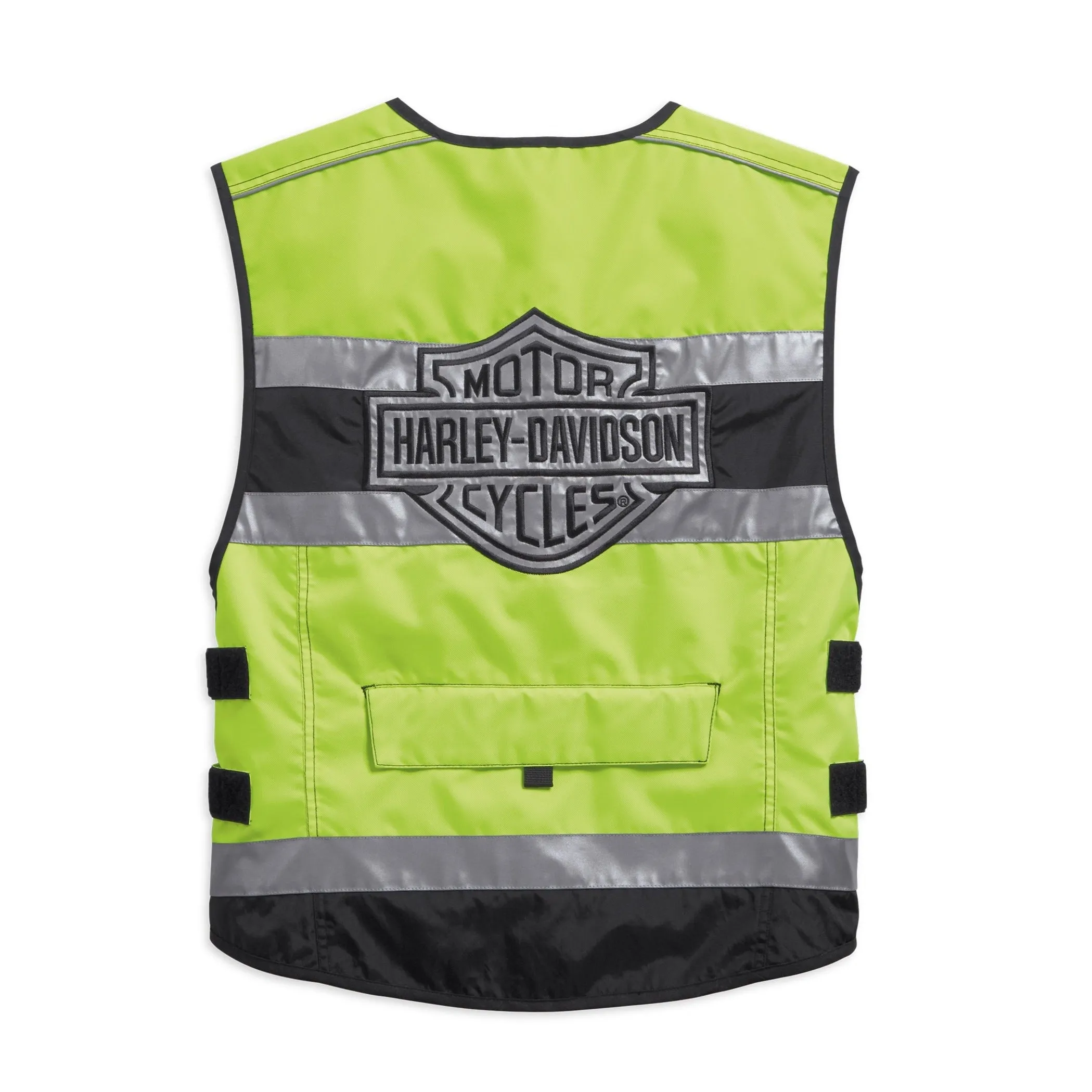 Harley-Davidson® Unisex Hi-Visibility CE-Certified Reflective Yellow Vest