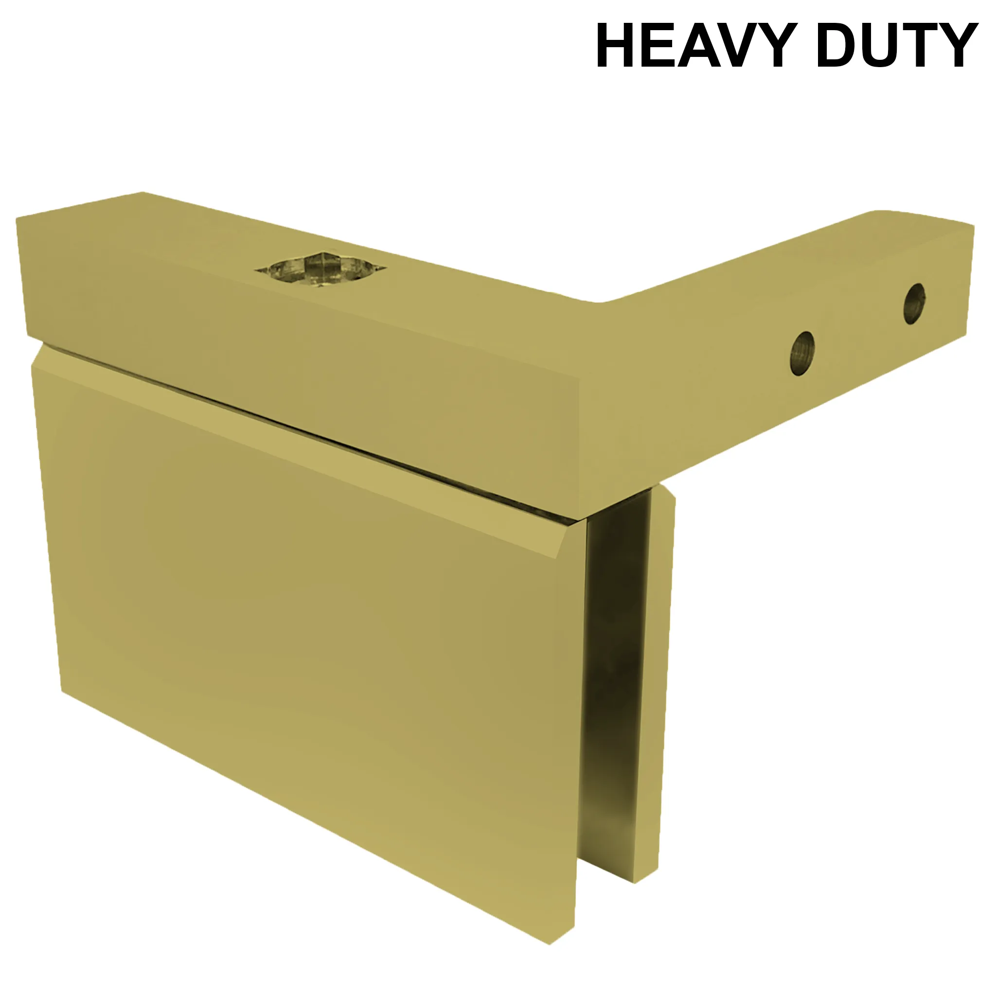 [HDCARA05R] GGH Senior Cara Series - Square Heavy Duty - Top or Bottom Pivot, Offset (Right) (CH, MB, SB)