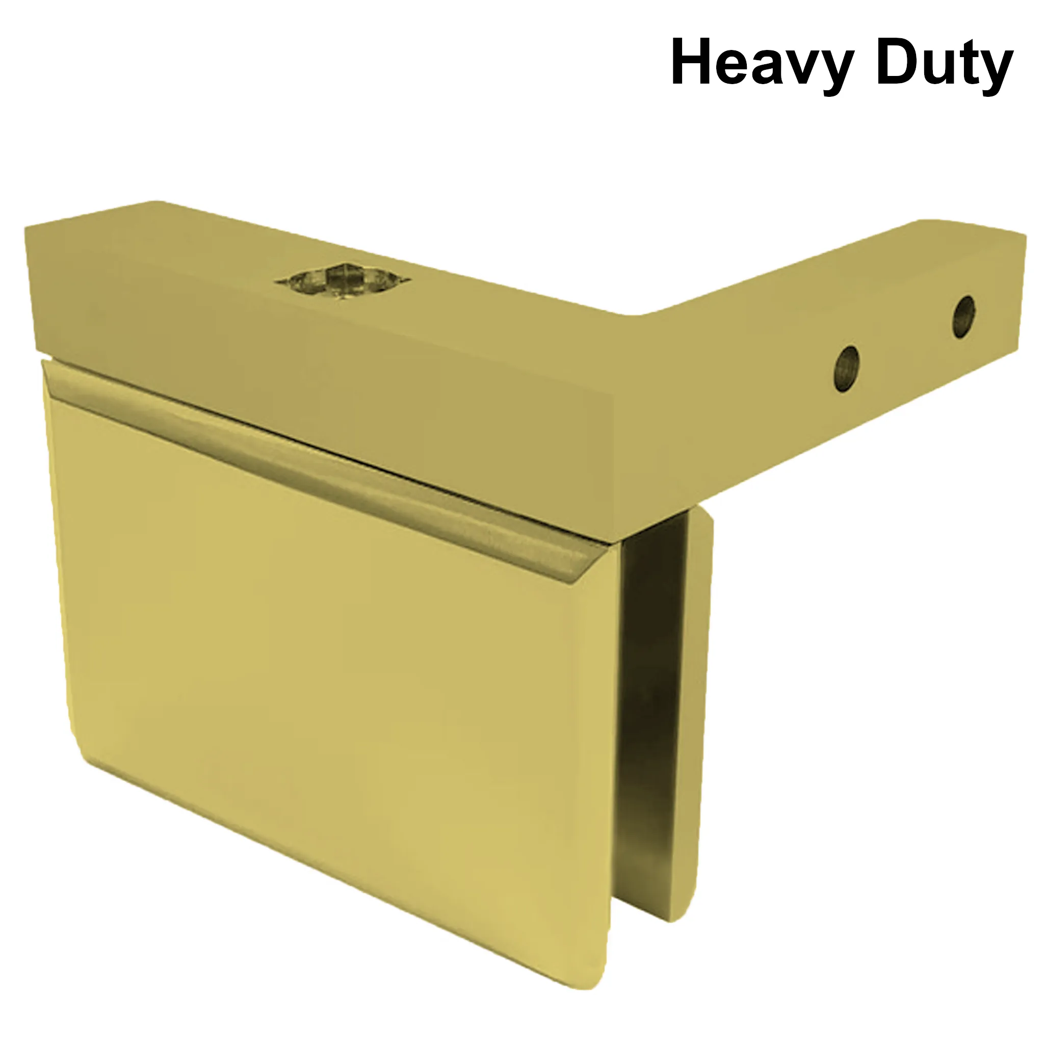 [HDPIP05R] GGH Senior Piper Series - Beveled Heavy Duty - Top or Bottom Pivot, Offset (Right) (CH, BN, MBL, SB)