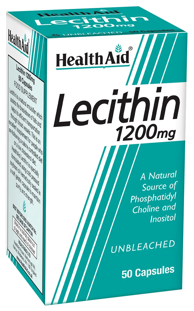 Health Aid Lecithin 1200mg 50's