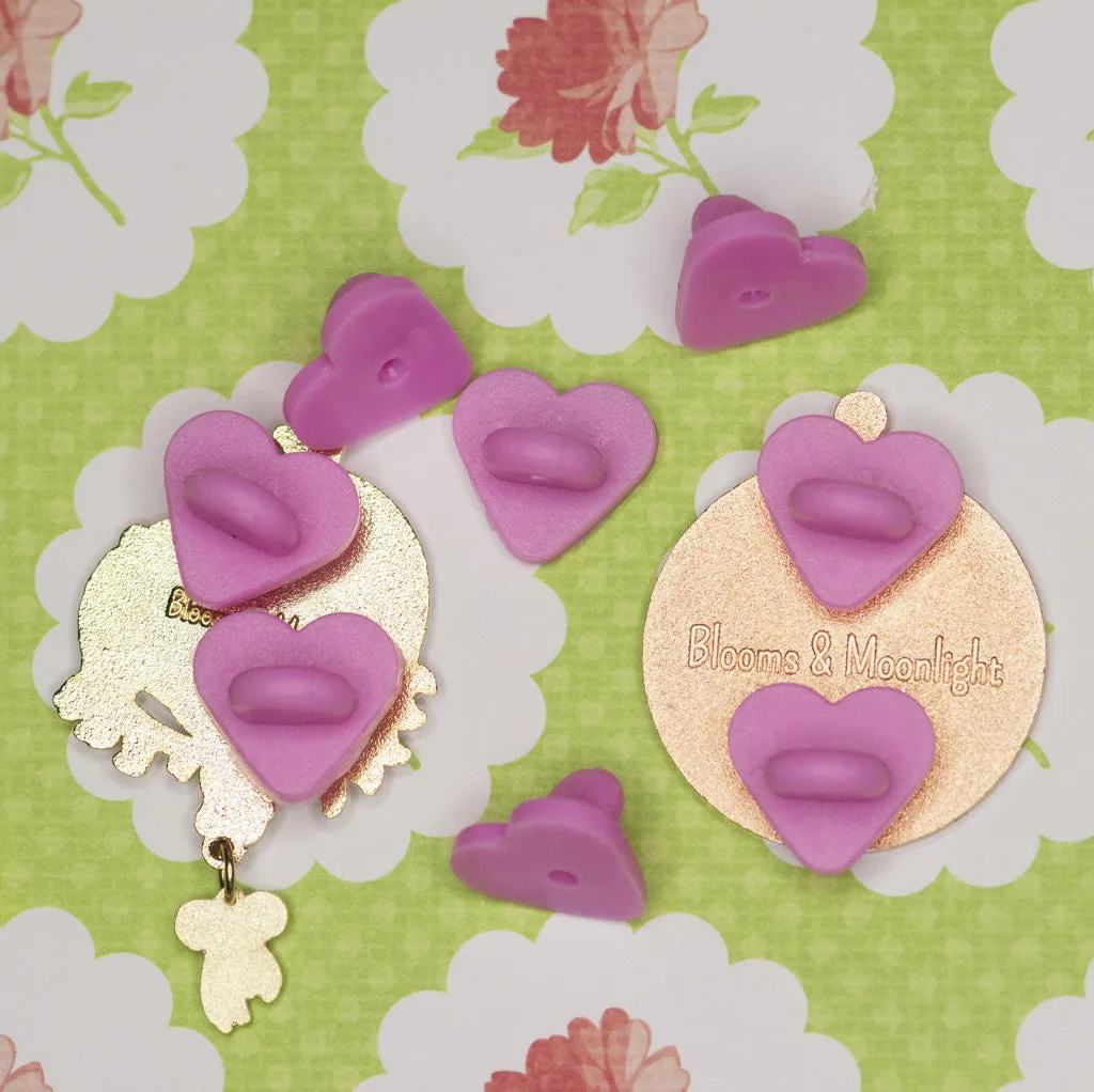 Heart Pinbacks (4)