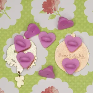 Heart Pinbacks (4)