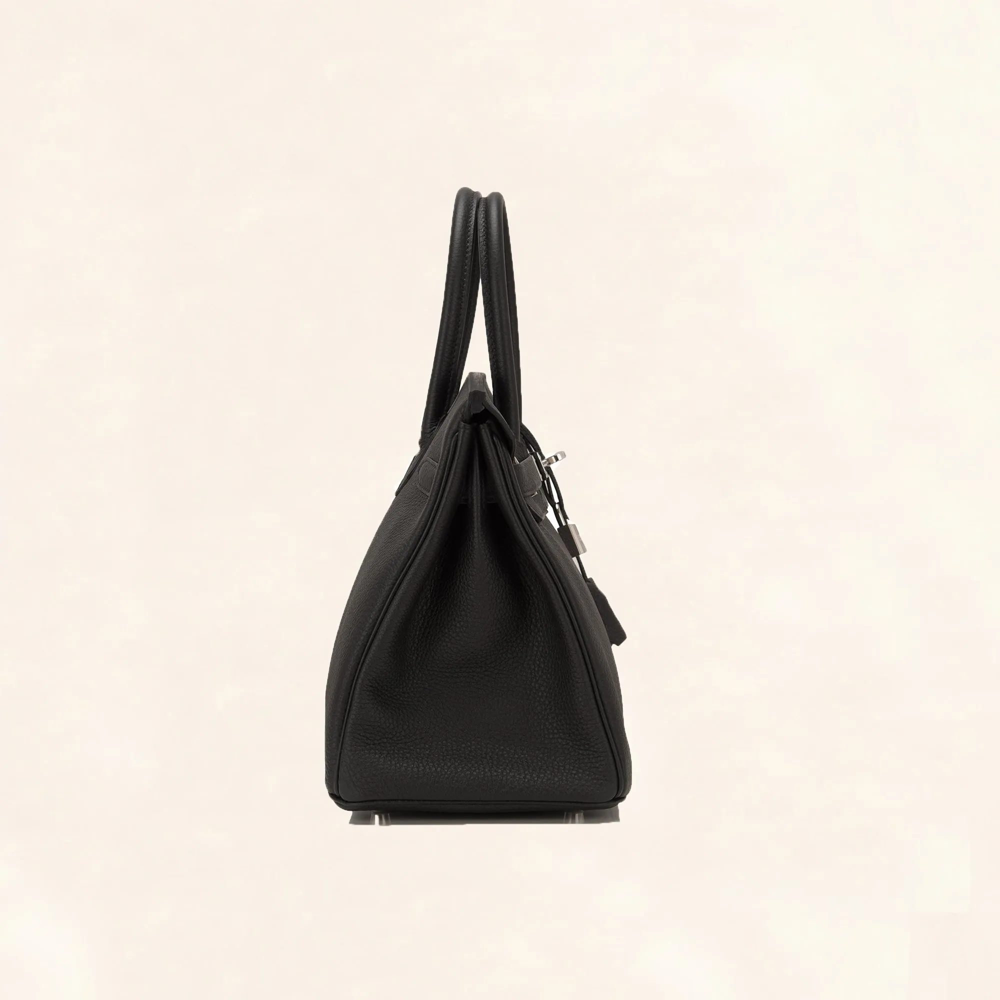Hermès | Black Togo Birkin with Silver Hardware | 30