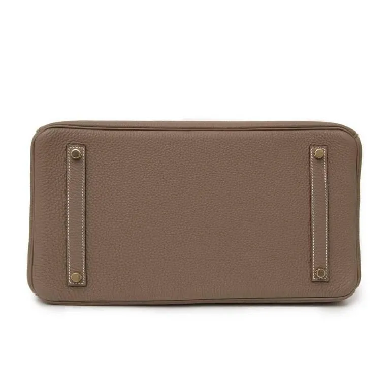 Hermès Etoupe Togo Birkin 35 with Gold Hardware