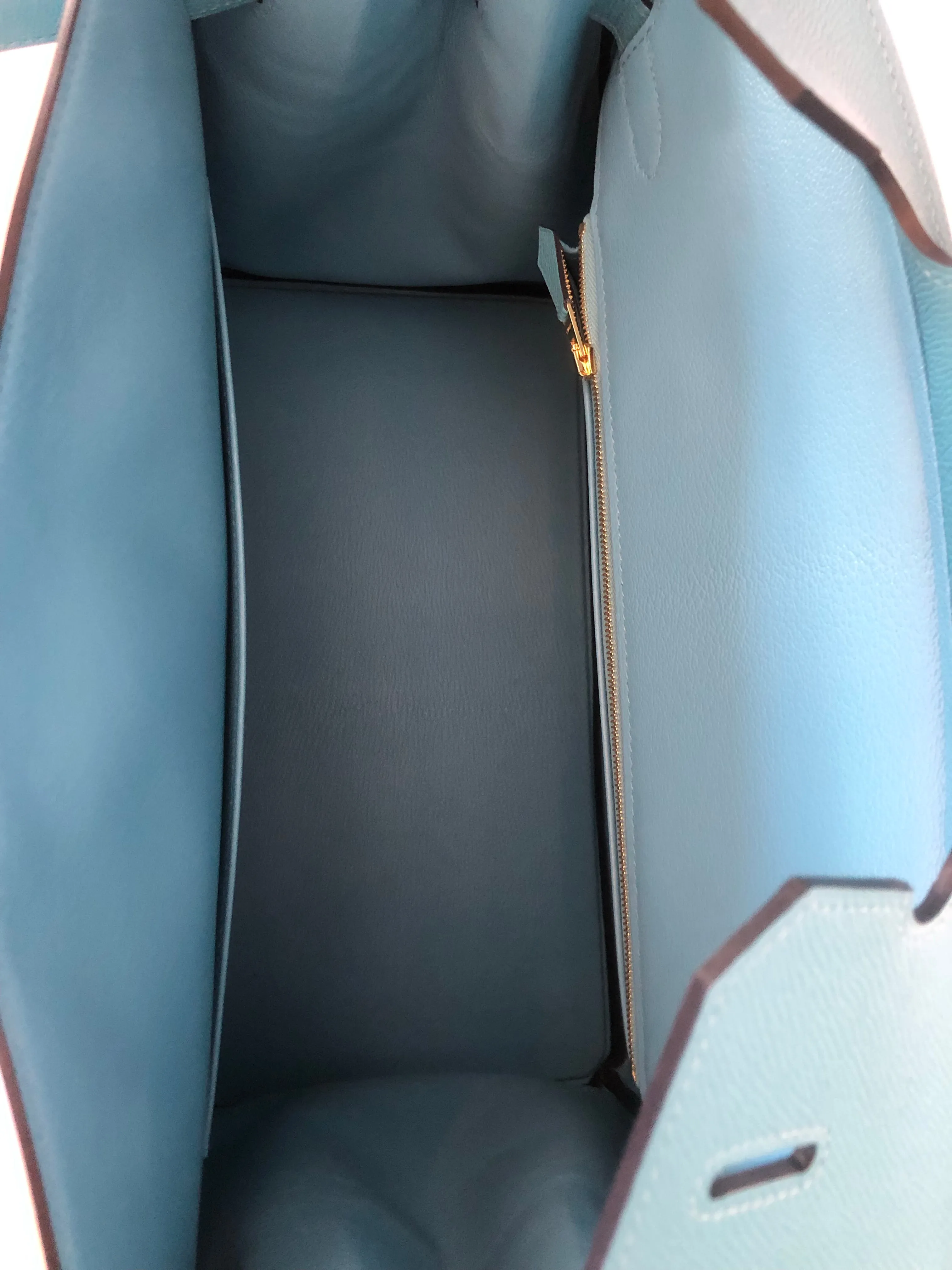 Hermès |Turquoise Birkin with Gold Hardware | 35