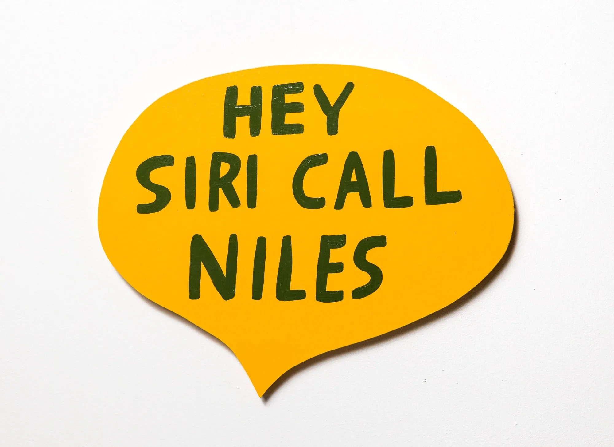 hey siri call niles