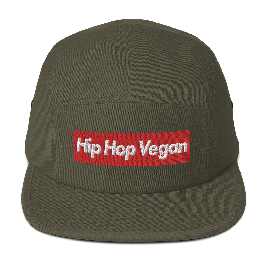 Hip Hop Vegan Box Logo Camper Hat